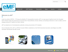 Tablet Screenshot of emi3group.com